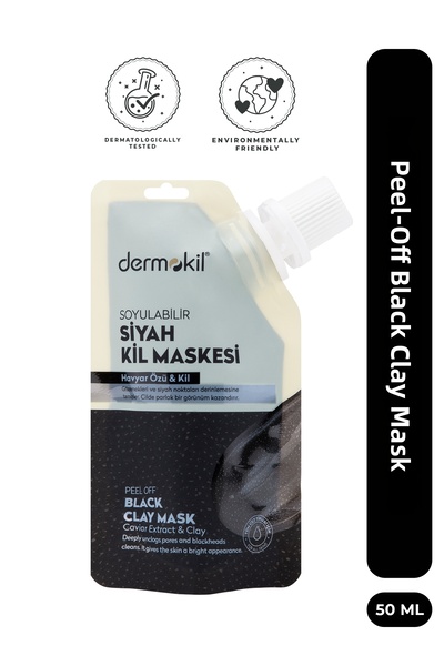 Dermokil Peelable Black Clay Mask 50 ml