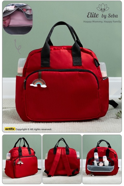 elite by seba Pink Lavinya Baby Care Bag