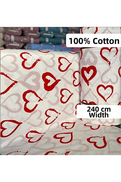 Loova قماش غطاء لحاف-ملاءة-حقيبة-ستارة-وسادة 100% قطن بعرض 240 سم