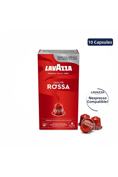 LavAzza قهوة كواليتا روسا كبسولة متوافقة مع نسبريسو
