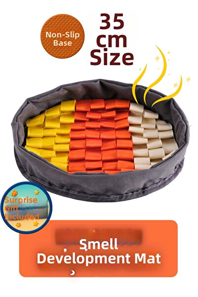 pawdaz بوليوت (35 سم) - حصيرة تدريب الكلاب على الرائحة، لعبة البحث والشم والت...