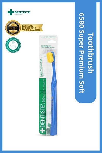 Dentiste فرشاة أسنان ناعمة فائقة الجودة 6580 - أزرق