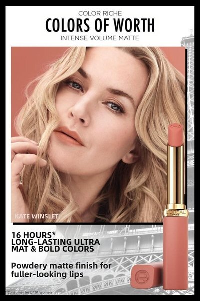 L'Oreal Paris Ruj mat intens Color Riche Colors Of Worth - 500 Bej Libertate