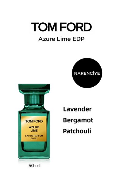 Tom Ford Частен бранд, AZure Lime Парфюмна вода, Унисекс, 50 мл