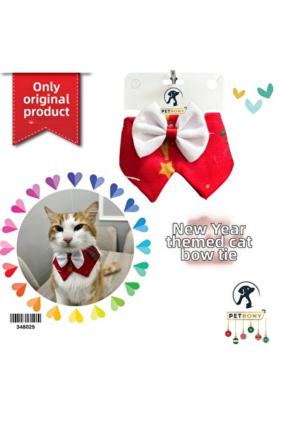 PETS & OTHERS Christmas Themed Cat Tuxedo / Cat Outfit