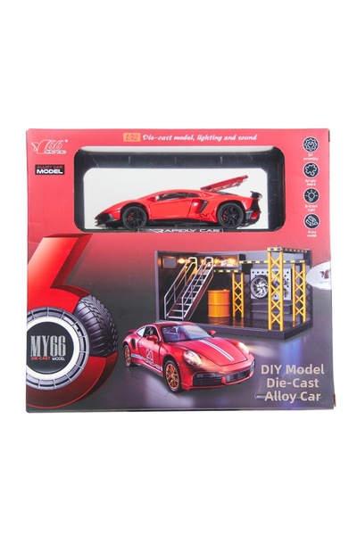 TOYFEST نموذج سيارة لامبورغيني LP750-SV بمقياس 1/32 - قطعة واحدة