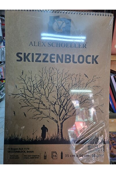 Alex دفتر رسم شويلر كرافت 35×50 15 ورقة