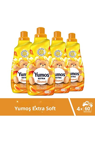 Yumoş Balsam de rufe extra concentrat cu ierburi de rândunică 1440 ml 60 spăl...