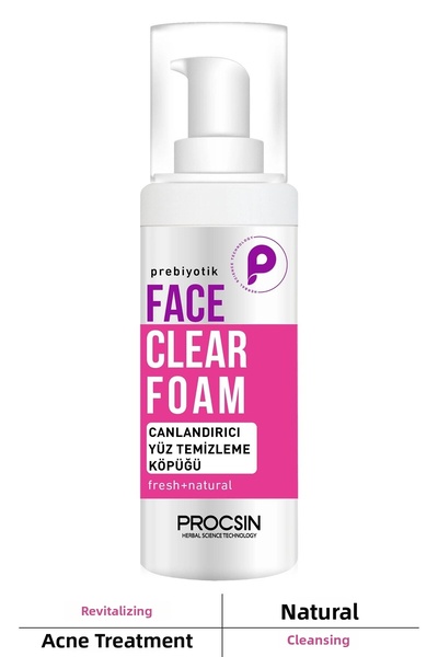 PROCSIN Spumă de curățare facială revitalizantă 150 ml