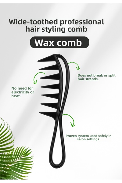 Lotravia Pieptene profesional pentru modelarea părului cu gamă largă de ceară