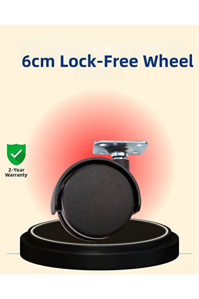 ZERO LAND LVSQVR قاعدة أحادية بدون قفل (225542) بارتفاع 6 سم للطاولات والطاول...