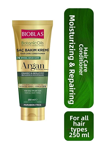 Bioblas Krém na vlasy Botanics Oil Argan Oil 250ml