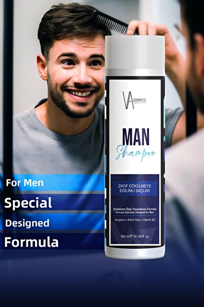 VA COSMETİC شامبو رجالي 300 مل