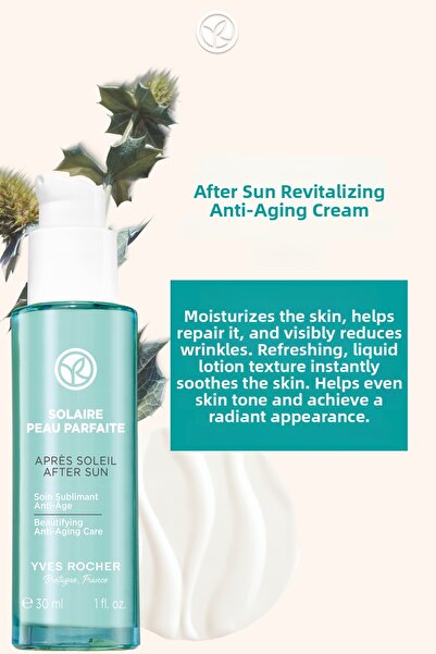 Yves Rocher Face Cream Anti-Aging After Sun - 30ml Peau Parfaite Solaire