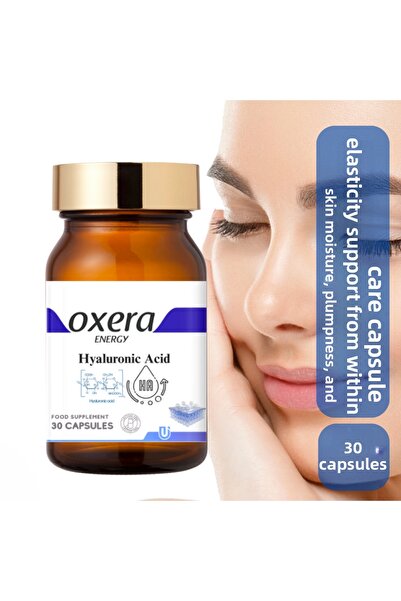 OXERA ENERGY حمض الهيالورونيك 30 كبسولة - دعم ترطيب البشرة من الداخل - مكمل ح...