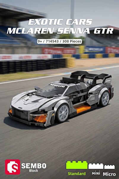 Sembo Block Mclaren Senna Gtr Building Block Set – 308 Pieces