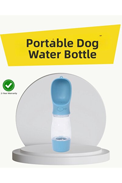 Epilons زجاجة ماء محمولة لتوفير الماء للكلاب والقطط سهلة الاستخدام بيد واحدة ...