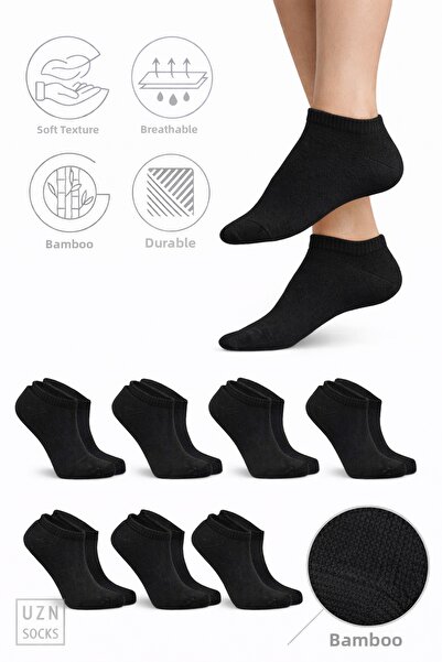 UZN SOCKS 6 ζευγάρια κάλτσες από μπαμπού – Αναπνέουσες, με απαλή υφή, για καθ...