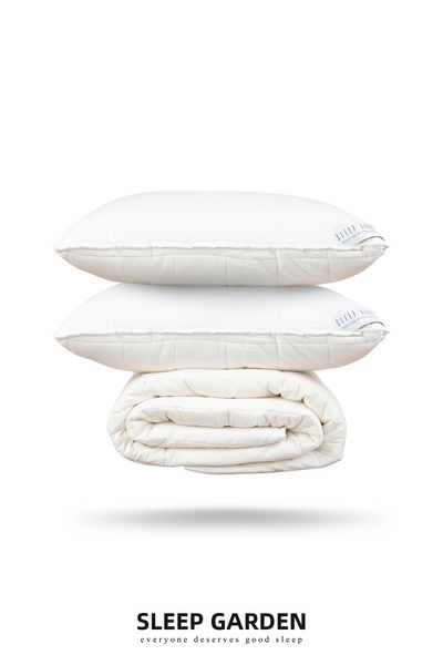 Sleep Garden غطاء لحاف طبيعي من الخيزران مكون من قطعة واحدة من جرينورا - طقم ...