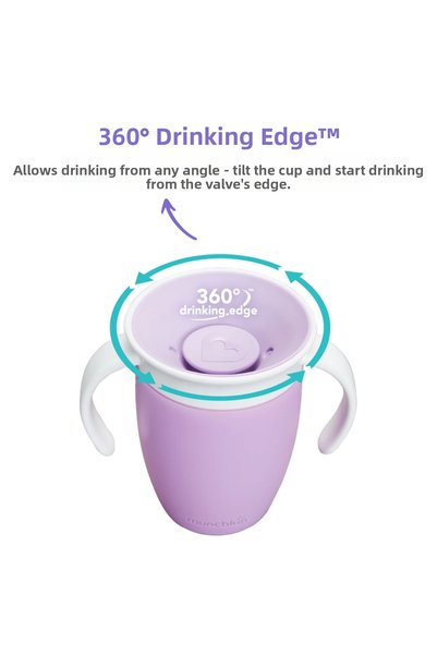 Munchkin Miracle 360 Training Cup 6 months+ 207ml Purple 1 Piece
