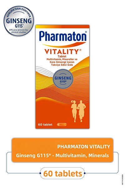 Pharmaton أقراص فيتاليتي 60