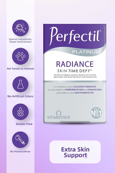 Vitabiotics بيرفكتيل بلاتينيوم مشع 60 قرص