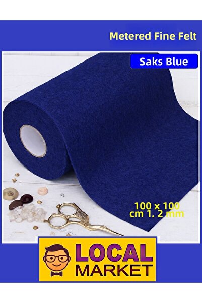 LOCAL MARKET قماش فرشاة رقيق بطول متر، مصنوع يدويًا، للأنشطة والفعاليات، مقاس...