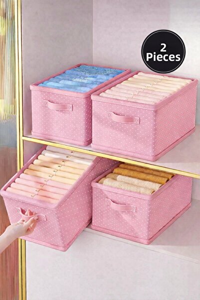 Spartek home textile 2 bucăți cu model roz - Organizator pentru interiorul du...