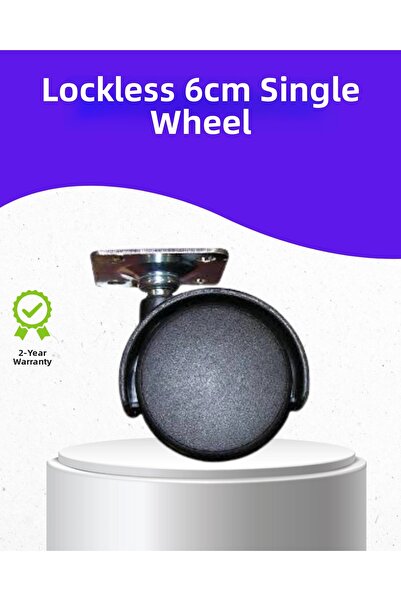 İsmiyle Al Znv Mey Import ®   6 cm Lockless Table Leg Single Swivel Wheel Znv...