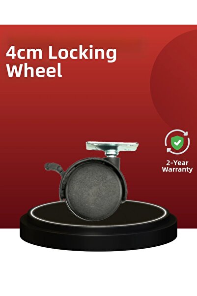 İsmiyle Al Znv Mey Import ®   Silent Rotating Lockable Furniture Wheel 4 cm Z...