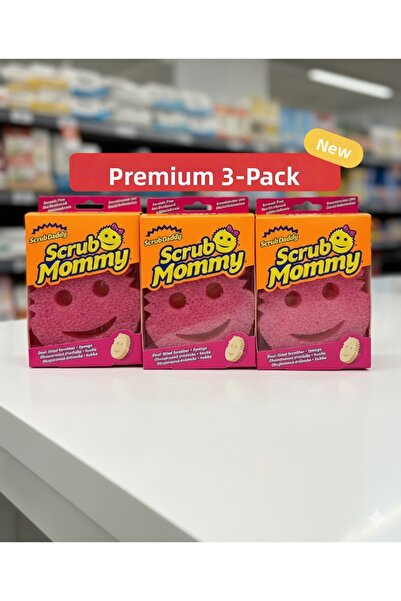 Scrub Daddy Scrub Mommy Double-Sided Functional Sponge X 3 Pieces - Non-Scrat...