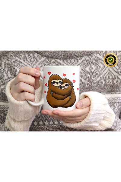 WİLLOW STORE Valentine's Day, Special for Lovers, Love, Affection Porcelain M...