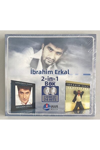 Ulus Müzik إبراهيم إركال - أستعير قلوبك - مجموعة أقراص مدمجة مزدوجة (خالية من...