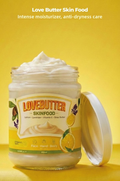 LOVE BUTTER Intensive Moisturizing Cream Skin Food - Face Hand Body Nourishing