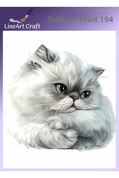 LİNEART Iron-On Transfer Printing & Fabric Transfer No:Kmş194-18X20Cm