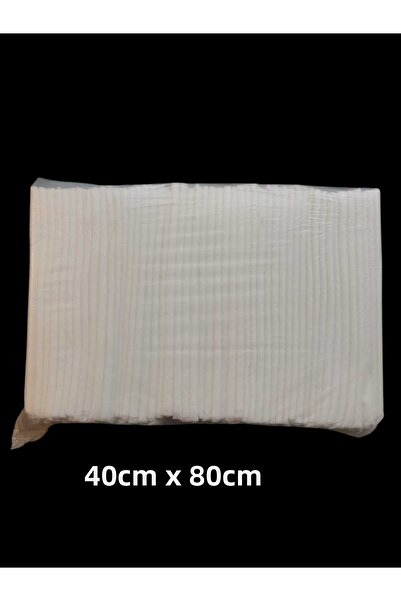 Akaworld 50 قطعة مطوية منفصلة 40 سم × 80 سم فائقة الامتصاص للسوائل لصالونات ا...