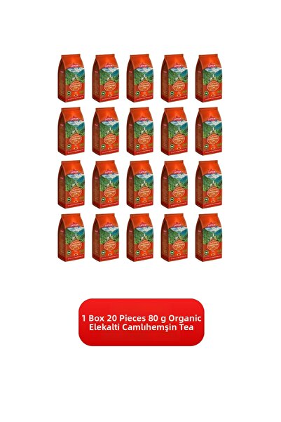 Çaykur Organic Elekaltı Çamlıhemşin Tea 80 Gr. 20-Piece Box
