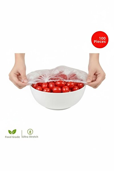 Ranüş Home 100 Pcs Practical Freshness Preserving Pot and Plate Cap| Multi-Purpose Cover Food Cap
