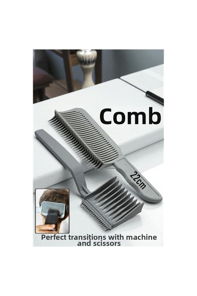 CT STONES Pieptene lung pentru coafare, cu contur curbat, pentru tuns, set de...