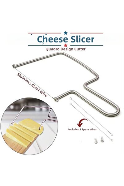 MEKs Hsnet Quadro Cheese Chocolate Cake Vegetable Slicer - Hep-3058-6818