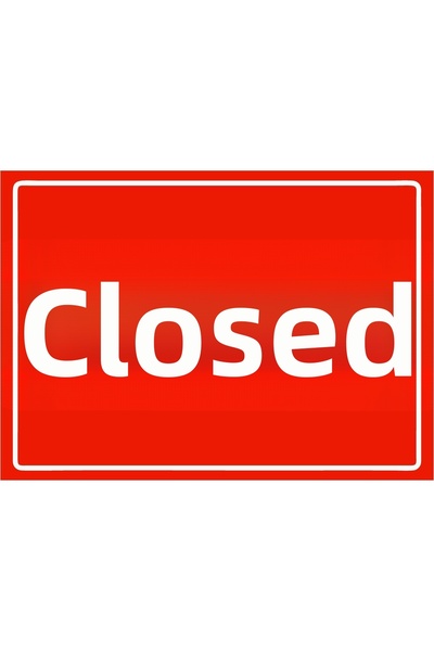 ZiPrinter لافتة تحذير داخلية من البلاستيك PVC مقاس A5 15×21 سم