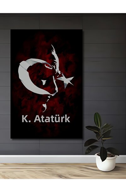 Teona Ahşap Γκαζί Μουσταφά Κεμάλ Ατατούρκ Υπογραφή και Ξύλινος Πίνακας με Φεγ...