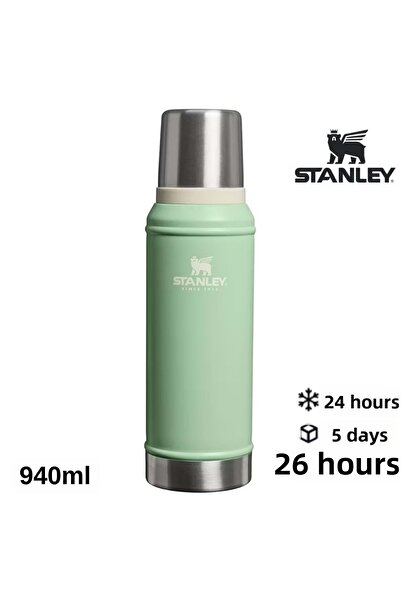 Stanley Classic Vacuum Steel Thermos 0.94 Lt Flask Green