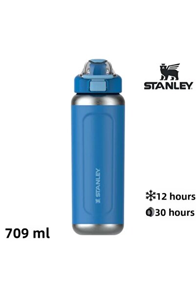 Stanley Wellspring Bottle 0.70 Lt Lockable Lid Flask Blue