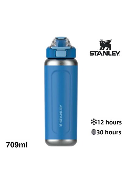 Stanley Wellspring Bottle 0.70 Lt Lockable Lid Flask Blue