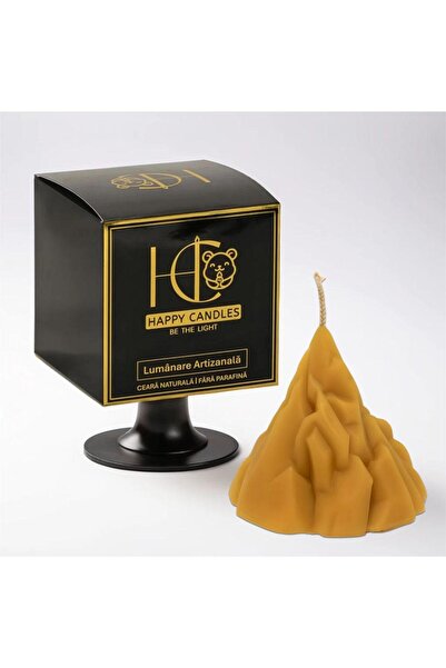 Happy Candles Beeswax candle, Mountain
