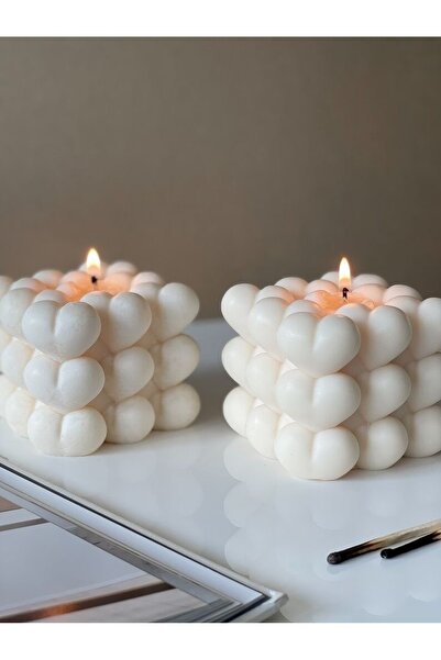 WOOZY SHOP Kalp Bubble Mum 2'li