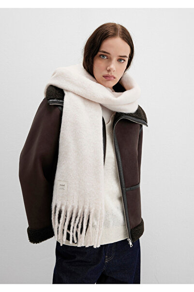 Mavi Ecru Scarf Set - 1912807 -34523 Model