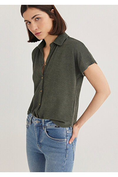 Mavi Lux Touch Green Polo T-shirt Standard1612142-71598