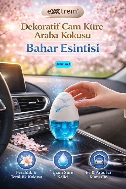 EXXTREM Hediyelik Oda ve Araba Kokusu Bahar Esintisi | Özel Günler için Hediy...